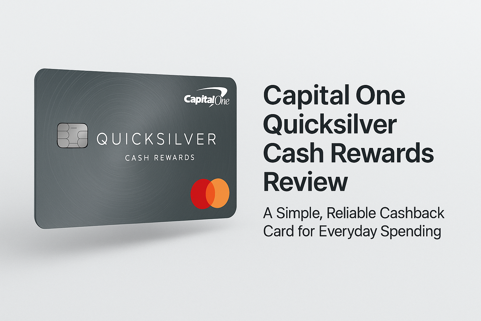 Capital One Quicksilver Cash Rewards® Review: A Simple, Reliable Cashback Card for Everyday Spending