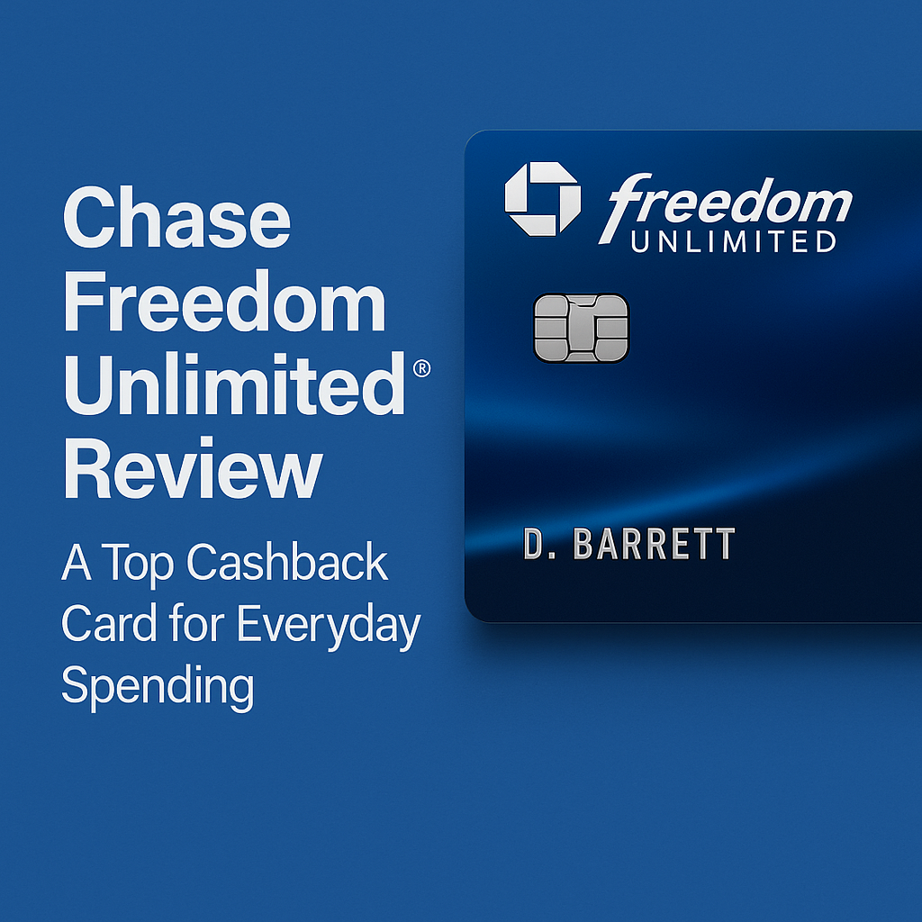 Chase Freedom Unlimited® Review: A Top Cashback Card for Everyday Spending