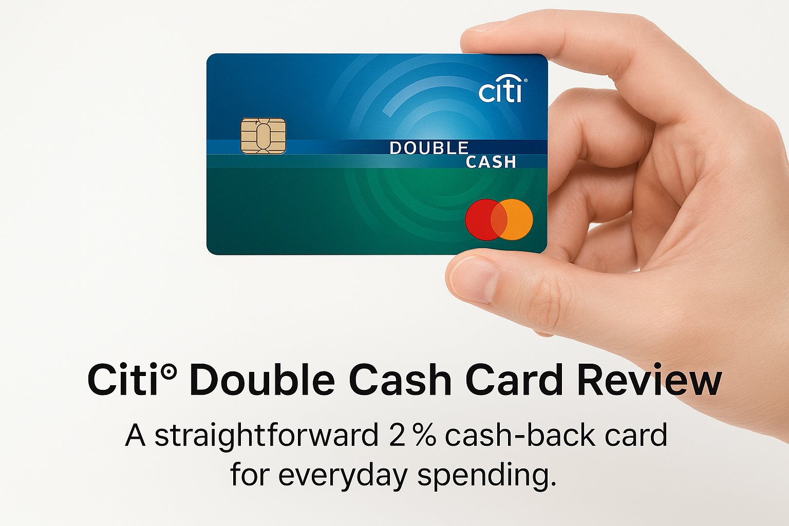 Citi® Double Cash Card Review: A Simple 2% Cash Back Card for Everyday Spending