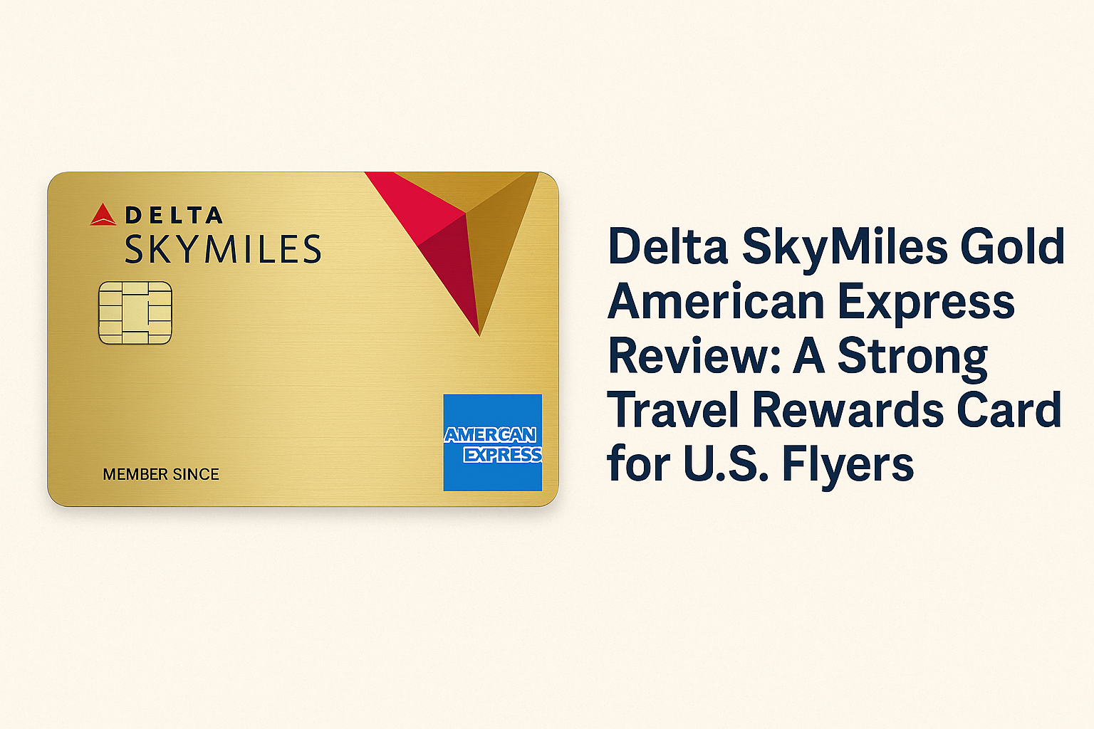 Delta SkyMiles® Gold American Express Review: A Strong Travel Rewards Card for U.S. Flyers